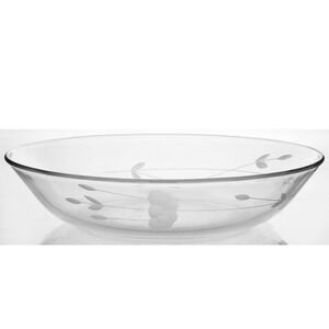 Princess House Heritage Crystal Salad Bowl 11 Inch Made In USA